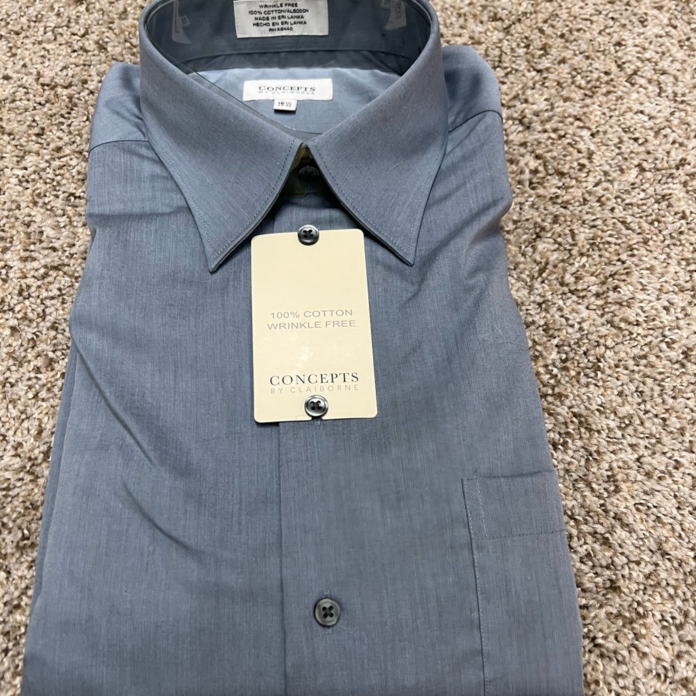Mens long sleeve dress shirt by Concepts